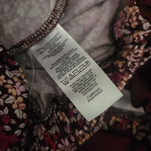 NEW Loft BEACH floral romper size large - Picture 6 of 9